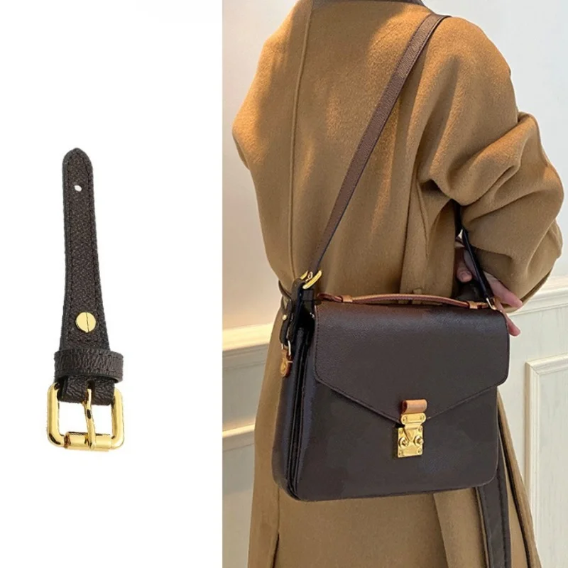 Cinturino Accorciato In Vera Pelle Per Borse Lv Pochette Metis Cinturino Accessori Accorciati Fibbia Con Cinturino In Pelle Sotto L'Ascella