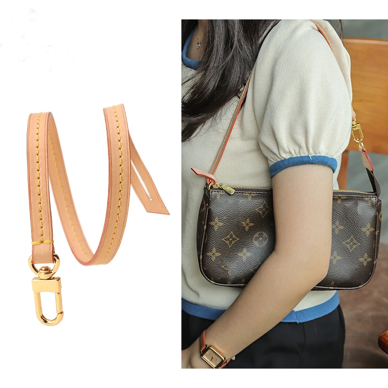 Wuta Maniglia Staccabile Sostituzione Borsa In Vera Pelle Tracolla Per Lv Pochette Borsa Vacchetta Cinturini In Pelle Accessori
