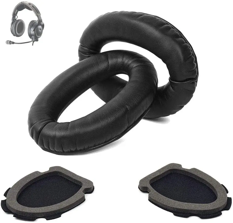 Kit Di Cuscinetti Auricolari Di Ricambio Per Cuffie A20 Compatibile Con Cuffie Bose Aviation X A10 A20
