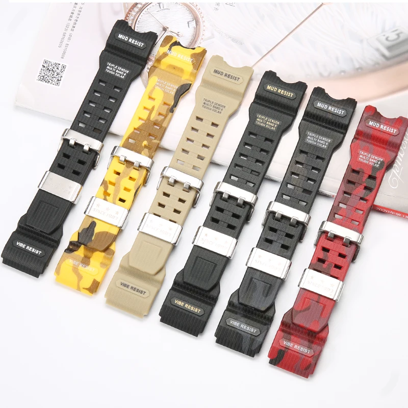 Camouflage Gwg1000 Master Watch Accessori Per Casio Mudmaster Gwg1000 Cinturino Da Uomo Con Anello In Acciaio Inossidabile