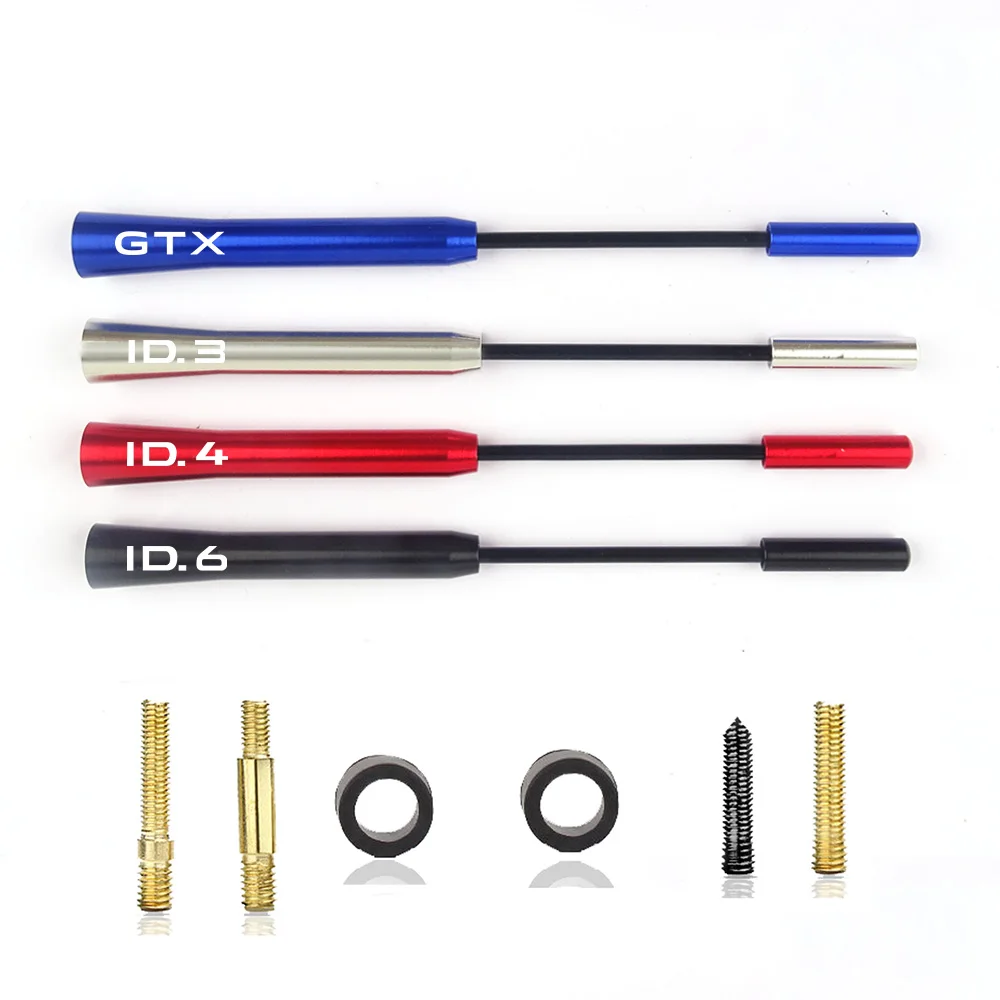 Nuovo 17Cm Antenna Per Auto Auto Radio In Fibra Di Carbonio Accessori Per Auto Per Volkswagen Id.3 Id.4 Crzz Id.4X Id.5 Id.6 Id. 6X Id.Buzz