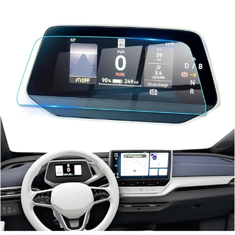 Per Volkswagen Id.5 Id.6 Id Buzz Id.3 Id.4 2020-2024 Car Digital Cockpit Instrument Dashboard Screen Protector Vetro Temperato
