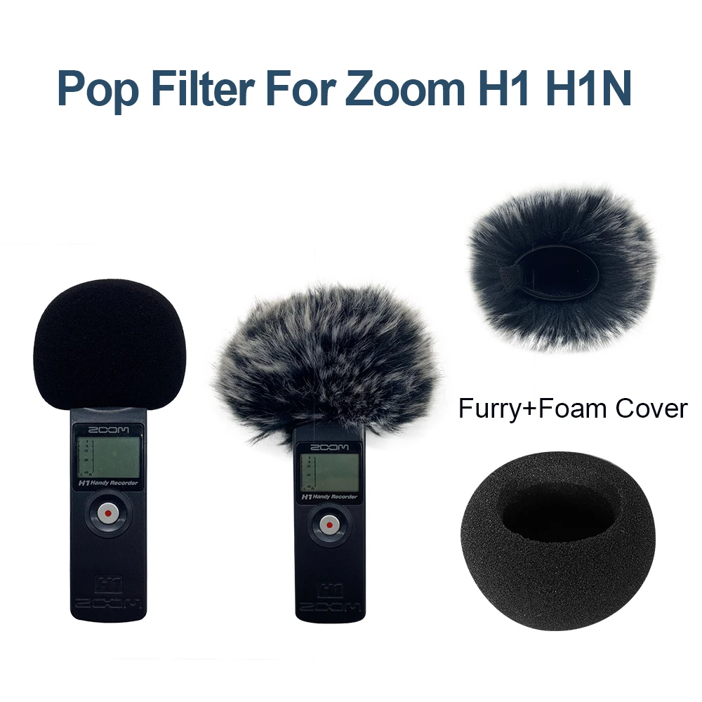 Parasole Per Microfono Da Esterno Peloso Per Parabrezza In Pelliccia Artificiale Zoom H1N H1 Per Zoom H1N H1 Deat Cat