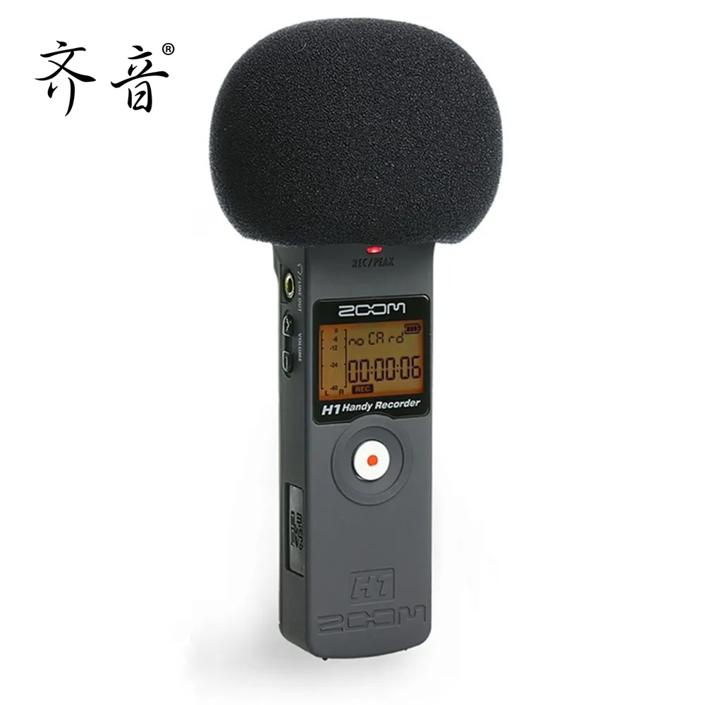 Mic Copertura Spugna Di Alta Qualità Parabrezza Antivento Copertura Mic Schiuma Per Zoom H1 H1N Schiuma Copertura Per Zoom H1 H1N