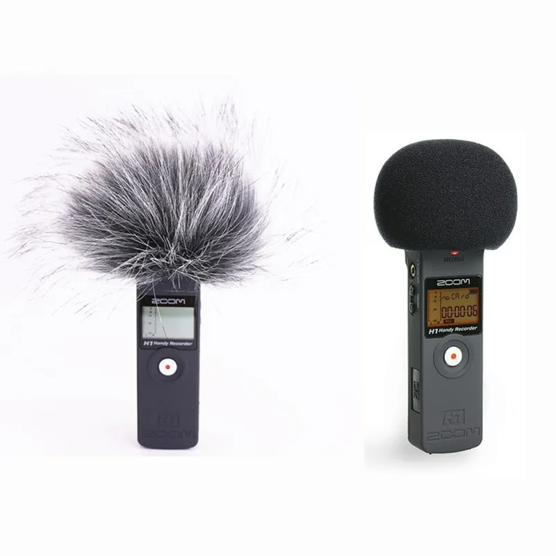 Microfono Peloso Parabrezza Per Zoom H1 H1N Pratico Parabrezza Parabrezza Per Zoom H1 H1N Accessori Copertura Cancellazione Del Rumore