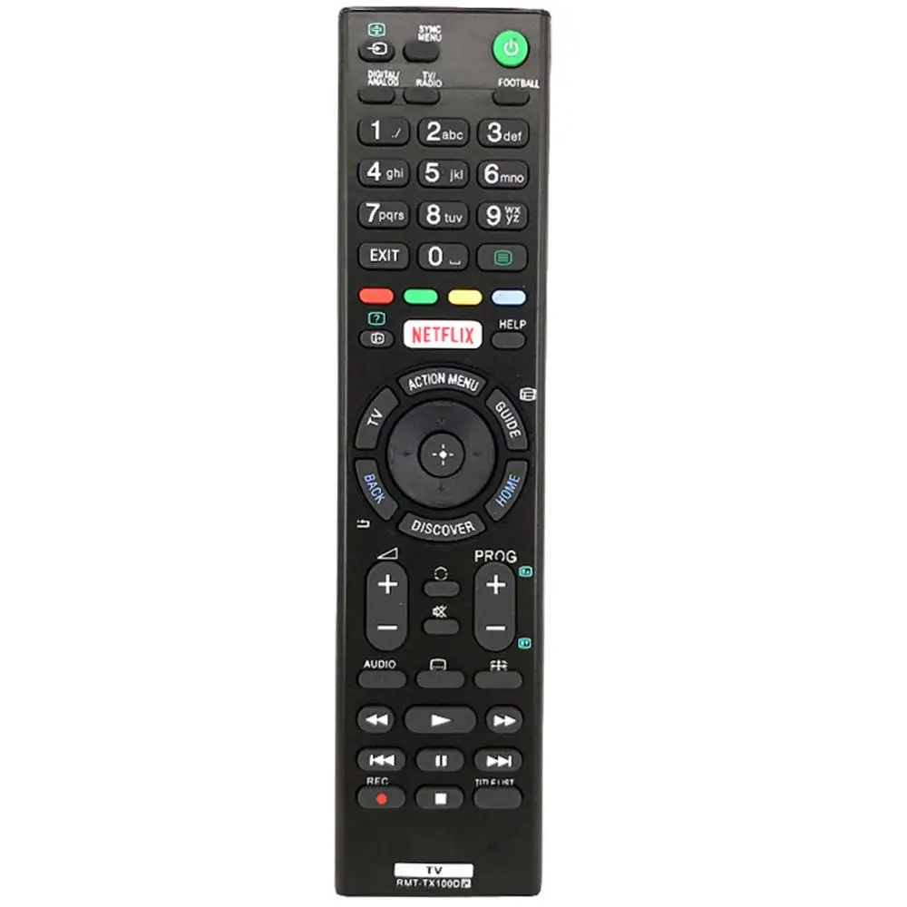 Per Sony Netflix Tv Telecomando Per Sony Rmt-Tx100D Rmt Tx100D Netflix Tv Rmt Tx100D Fernbedienung
