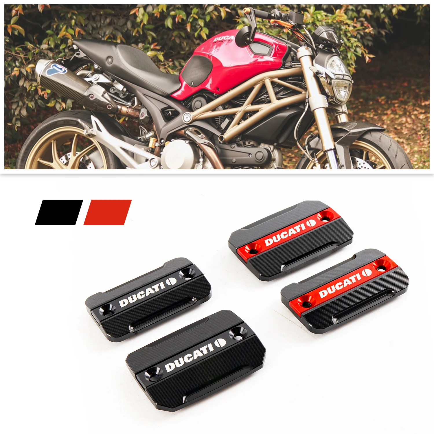 Coperchio Serbatoio Fluido Frizione Freno Anteriore Moto Per Ducati Monster 696 Monster 795 Monster 796