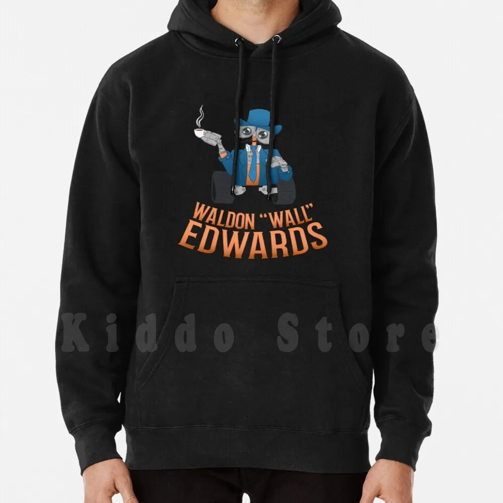 Waldon "Wall" Edward Felpe Con Cappuccio Manica Lunga Walle Walle E Wally Pixar Robot Movie Space Animazione Pop Culture Pixar