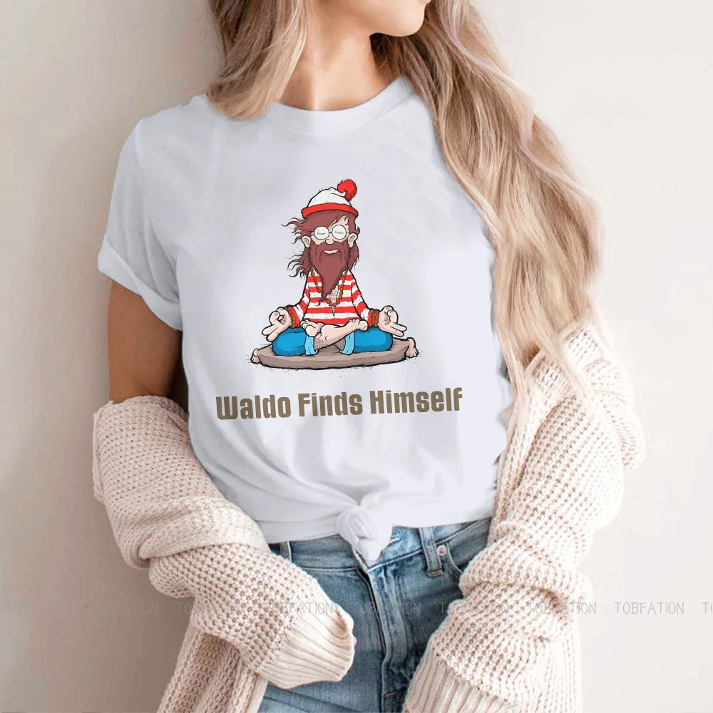 Waldo Si Trova Maglietta Per Le Donne Dove Si Trova Wally Tv Top Maglietta Femminile Carina Stampa Homme