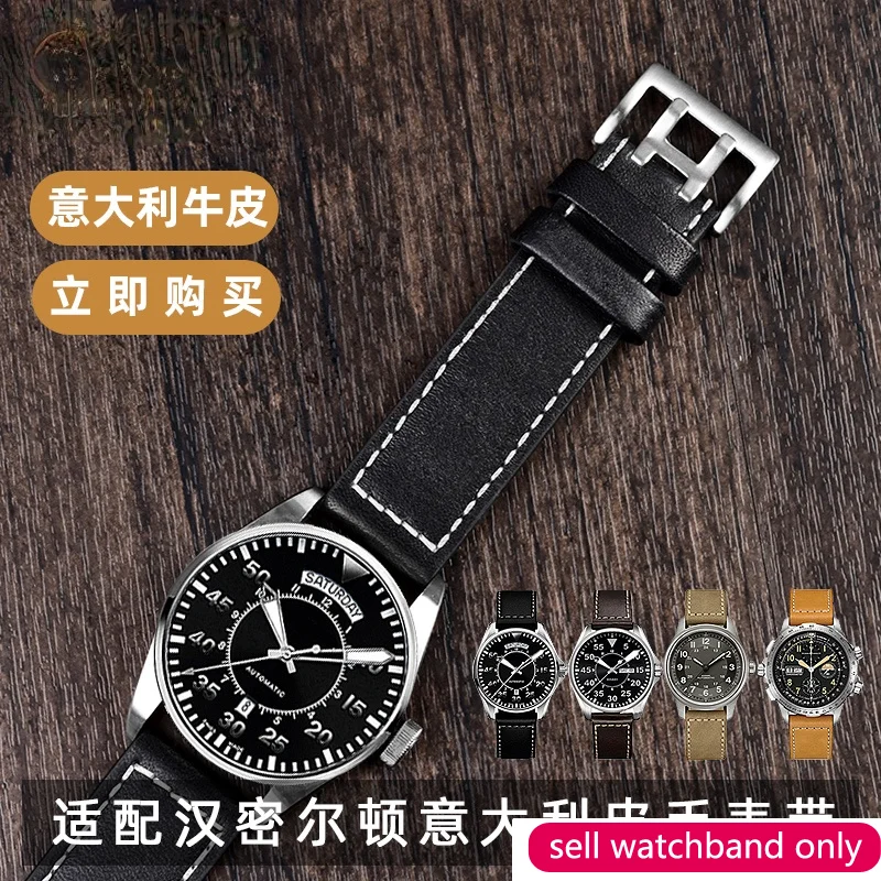 Cinturino Per Orologio In Pelle Bovina Italia Per Cinturino Classico Hamilton Khaki Aviation Field 2022