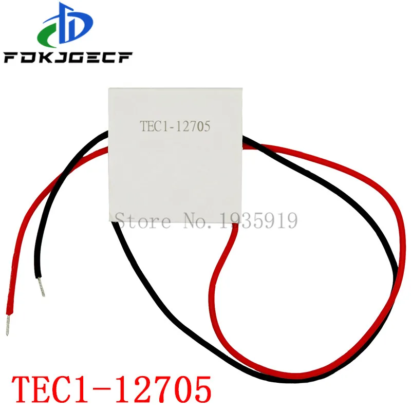 Peltier Elemento Tec1-12705 Termoelettrico Del Dispositivo Di Raffreddamento Peltier 12705 12V 5A Celle Tec12705 Peltier Elemente Modulo