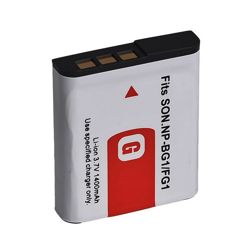Np-Bg1 Batterie Per Sony Np Bg1 Batteria 1400Mah Np-Bg1 Per Sony Cyber-Shot Dsc-Dsc-H3 Dsc-H7 Dsc-H9 Dsc-H10 Dsc-H20 Dsc-H50 Dsc-H55