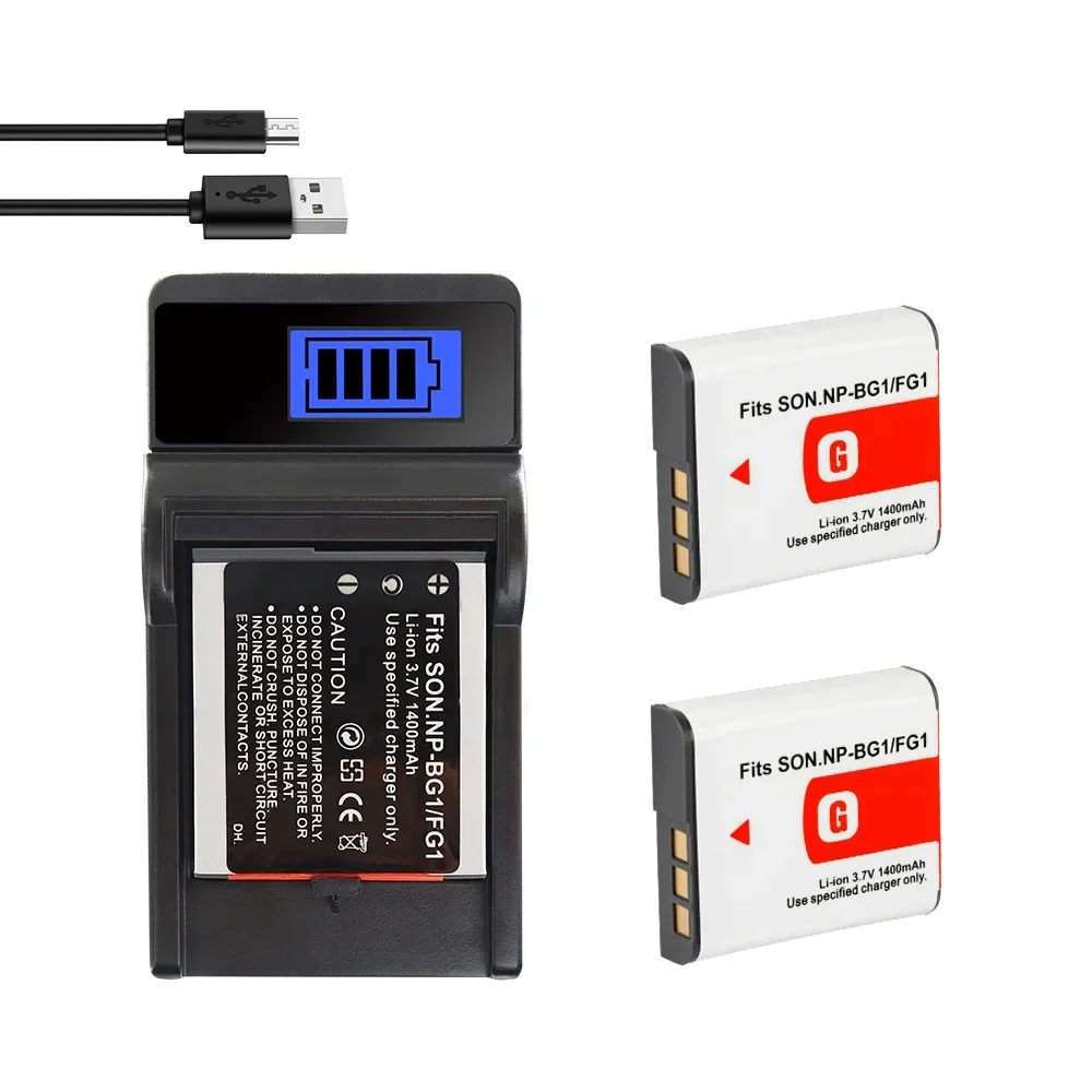 Np-Bg1 Batteria Per Batterie Sony Cyber-Shot Dsc-W100 Dsc-Wx1 Dsc-H50 Dsc-H55 Dsc-H3 Dsc-H7 Dsc-H9 Dsc-H10 Dsc-H20 Np Fg1 Bg1