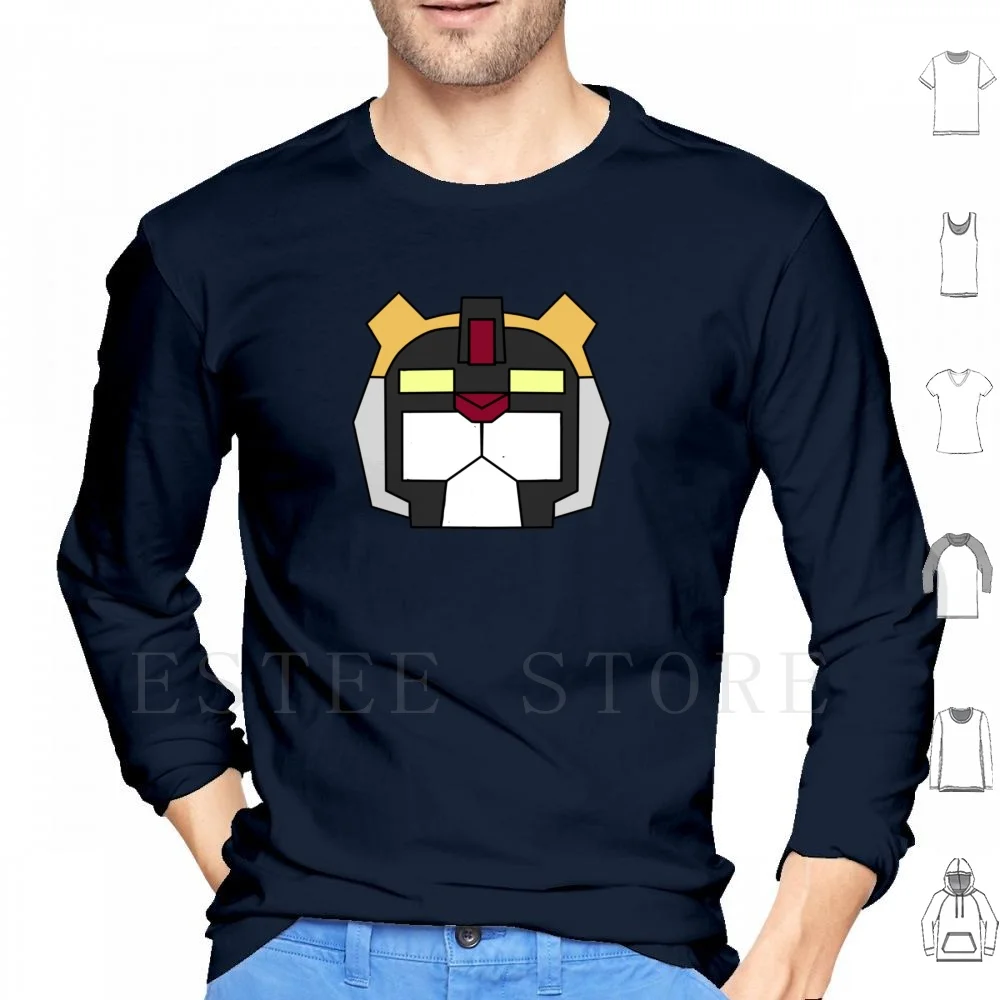 Voltron-Black Lion Felpa Con Cappuccio Manica Lunga Voltron Legendary Black Lion Shiro