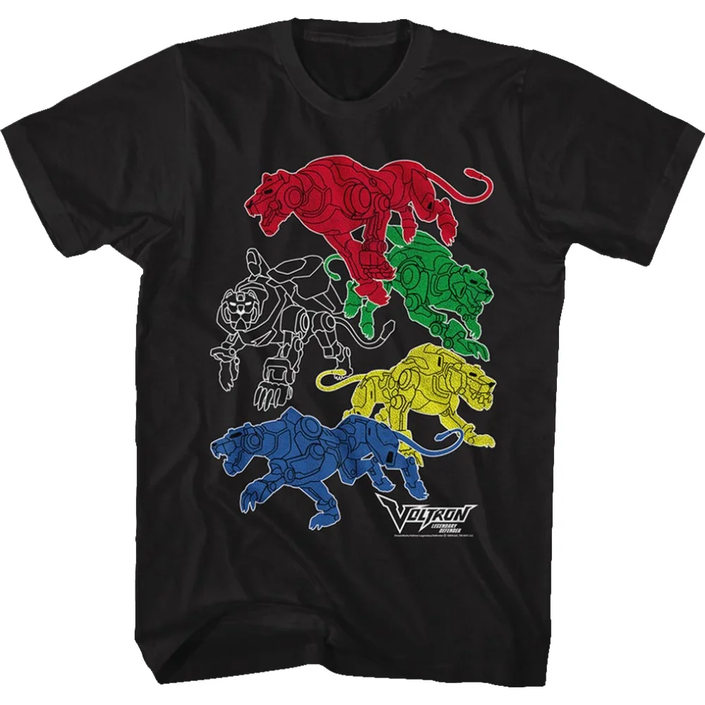 T-Shirt Lions Voltron