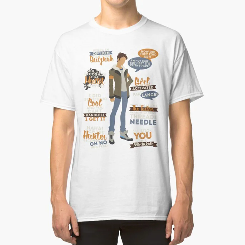 Lancia Quotes T-Shirt Lancia Voltron Quotes Quote Lance Mcclain Mcclain