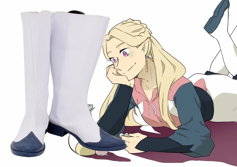 Romelle Shoes Cosplay Voltron: Defender Of The Universe Romelle Cosplay Boots Scarpe Bianche Custom Made For Halloween Cosplay