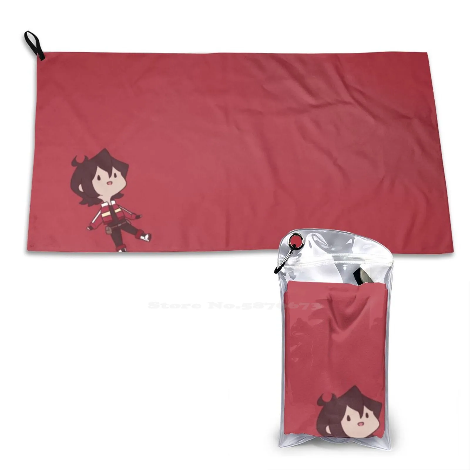Keef Kogane Print Washcloth Face Soft Towel Michael Kogane Michael Voltron Voltron Robert Voltron Legendary Vld Studio Mir