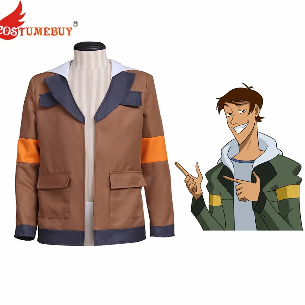 Costumebuy Voltron: Legendary Defender Cosplay Lance Hood Jacket Coat Costume Adulto Uomo Donna Top Felpa Con Cappuccio Custom Made