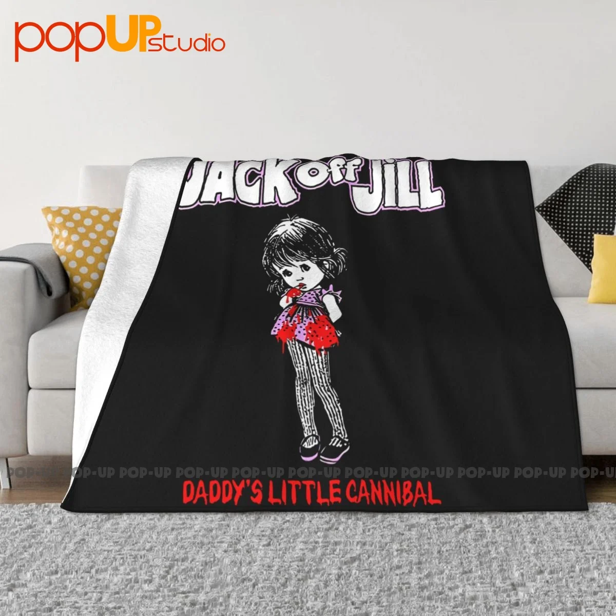 Jack Off Jill Daddy Little Cannibal Coperta Lenzuolo Copriletto Coperta Di Alta Qualità Per Divano Camera Da Letto