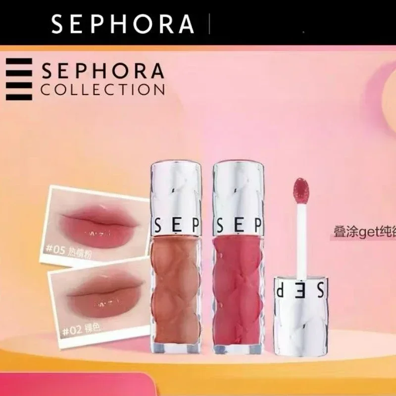 Sephora Lip Gloss Mirror Lip Glaze Film-Forming Antiaderente Cup Natural Nude Color Liquid Lipstick Water Light Sexy Lip Makeup