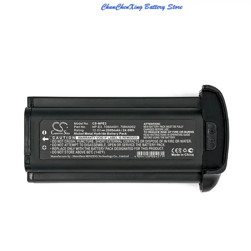 Batteria Orangeyu 2000Mah Np-E3 Per Canon Eos 1D,Eos 1D Mark Ii,Eos 1D Mark Ii N,Eos 1Ds,Eos 1Ds Mark Ii