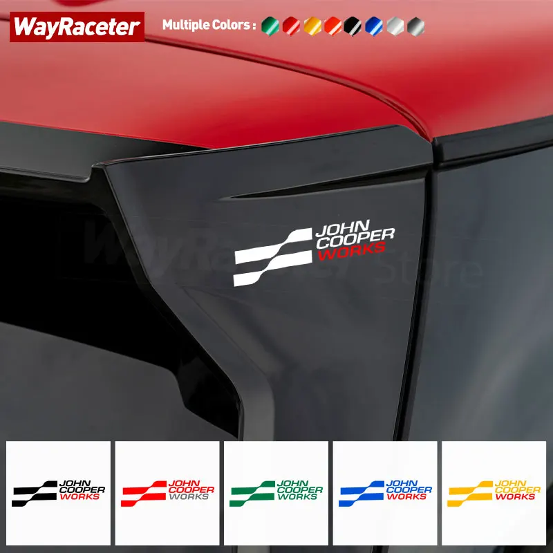 John Cooper Works Graphics Vinyl Decal Per Mini Cooper R56 F56 R60 R53 F66 F54 F65 F60 U25 Countryman 2024 All4 Se Accessori