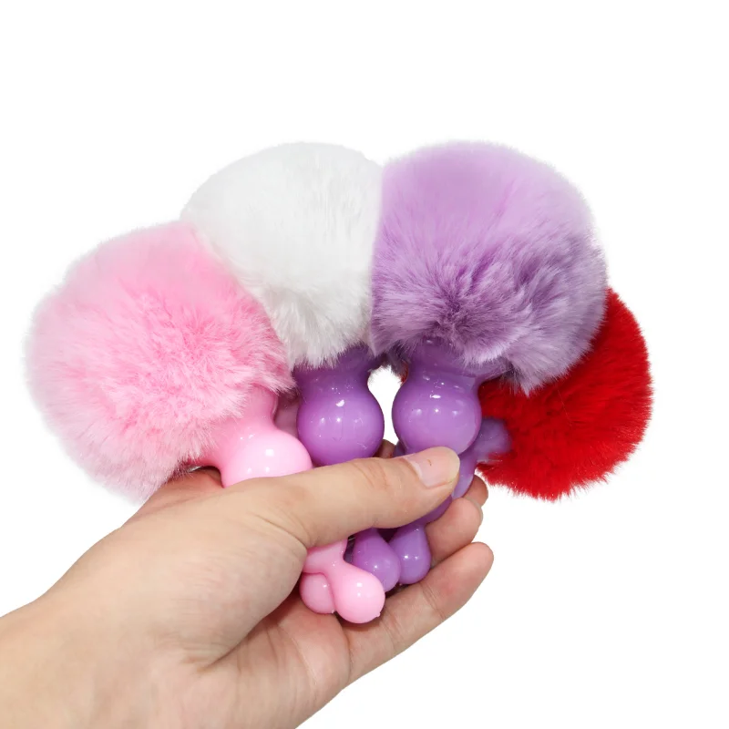 Bunny Tail Anale Giocattolo Del Sesso Buttplug Donna Cosplay Uomini Gay Ano Peluche Massaggiatore Della Prostata Adulto Erotico Carino Gioco Di Ruolo 