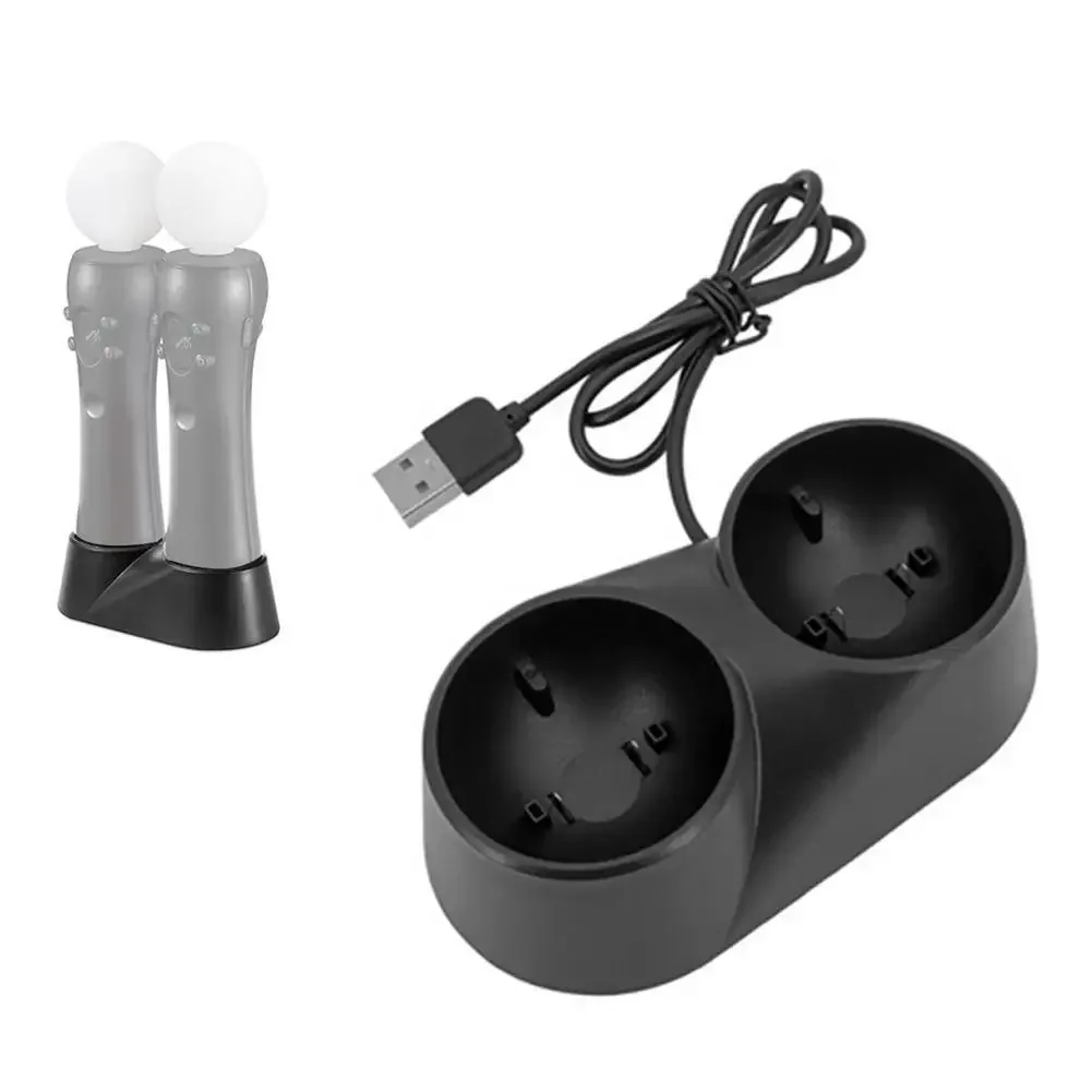 Controller Dock Station Di Ricarica Stand Per Playstation Ps3 Ps4 Move Quad Charger Per Ps3 Ps4 Vr Motion Controller Playstation