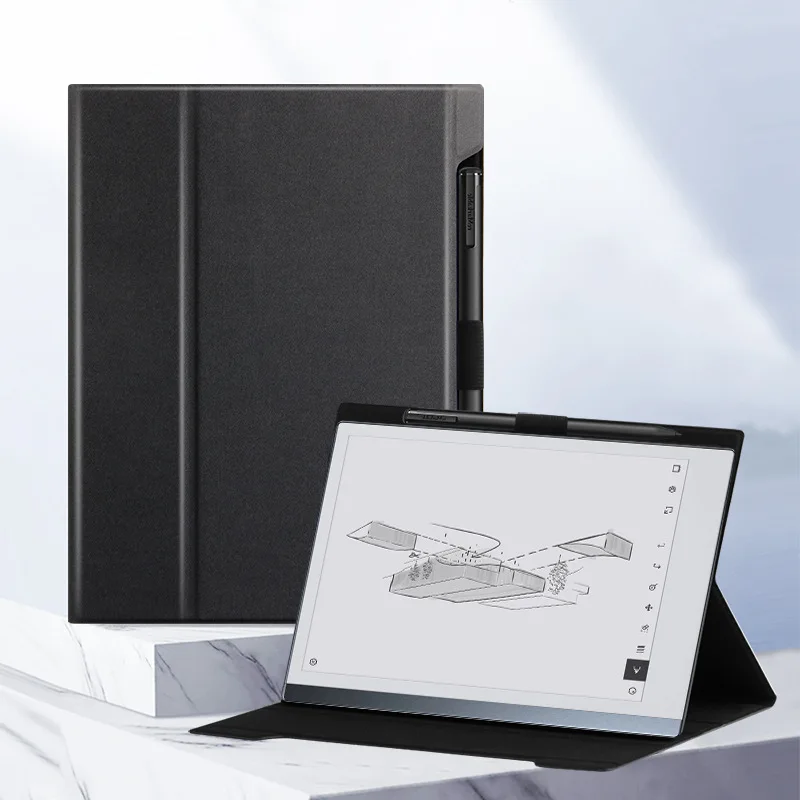 For Remarkable 2 10.3 Inch Tablets Leather Cover Case Remarkable2 Holder Support Stand Solid Full Cover Protective Shell