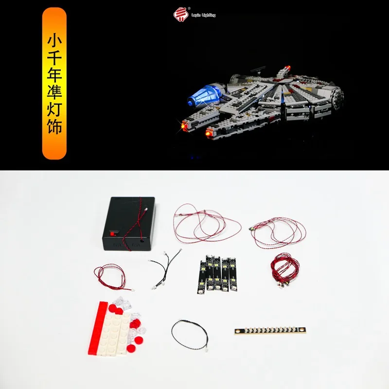 Solo Ha Condotto Le Luci Kit Per 75257 Millennio Falconed (Non Includere Il Modello)