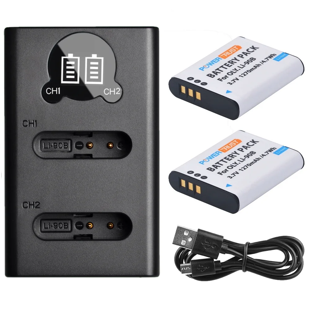 Db-110 Batteria/Doppio Caricatore Per Fotocamera Ricoh Grforte G900 Wg-6 Gr3 Grforte X Gr3X