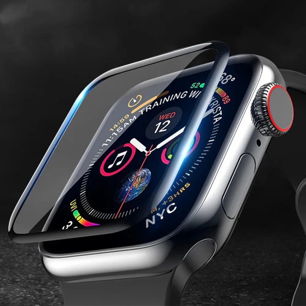 Pellicola Salvaschermo Per Apple Watch 7 45Mm 44Mm 42Mm 38Mm Iwatch 6 Cover Protettiva Per Apple Watch Series Se 4 3 6 7 41Mm 40Mm
