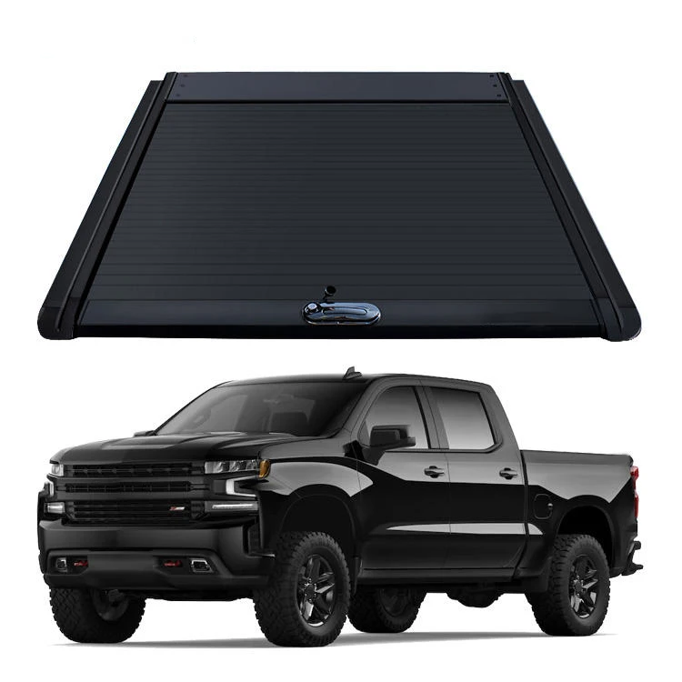 Pick Up Truck Car 4X4 Accessori Coperchio Rullo In Alluminio Otturatore Top Retrattile Roll Up Tonneau Cover Per Dodge Ram 1500 2022