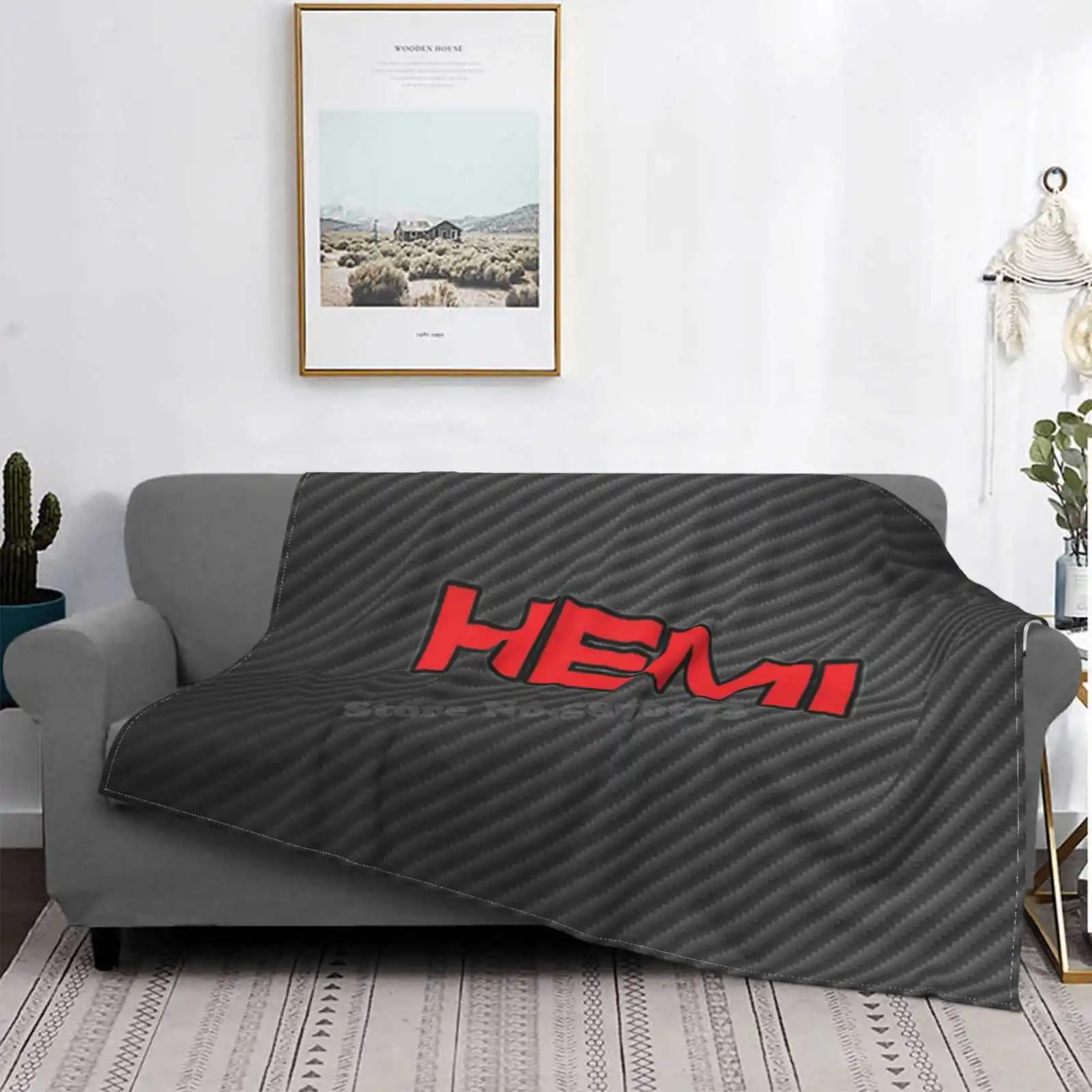 Hemi In Fibra Di Carbonio Moda Morbida Coperta Calda Ram Truck Pick Up Hemi Mopar Emblema Simbolo Insignia Logo Hemi Awd