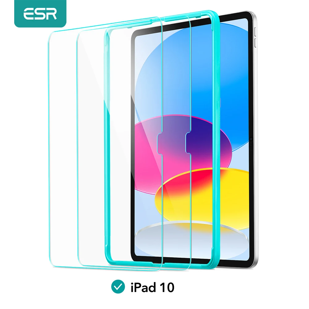Vetro Temperato Esr Per Ipad 10 2022 Proteggi Schermo Per Ipad Pro 11 12.9 2022 2021 2020 2018 Pellicola Per Schermo Per Ipad Pro 12.9 11