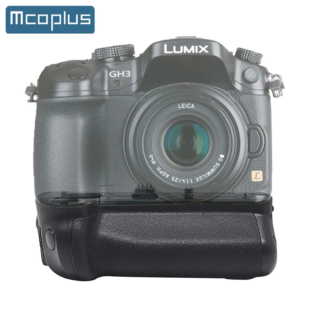 Mcoplus Bg-Gh3 Vertical Battery Grip Holder For Panasonic Lumix Gh3 Gh4 Dmc-Gh3 Dmc-Gh4 Dslr Cameras