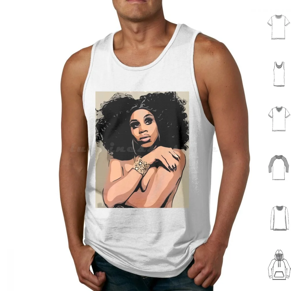 X Change Canotte Gilet Senza Maniche Bianca Del Drag Race Winner Drag Race Winner Latrice Royale X Change