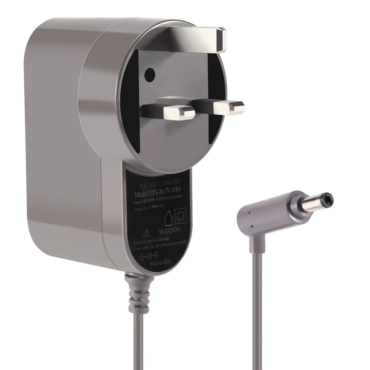 Adattatore Per Caricabatterie Linea Cavo Da 1.85M Per Aspirapolvere Robot Dyson V6 V7 V8 Spina Uk