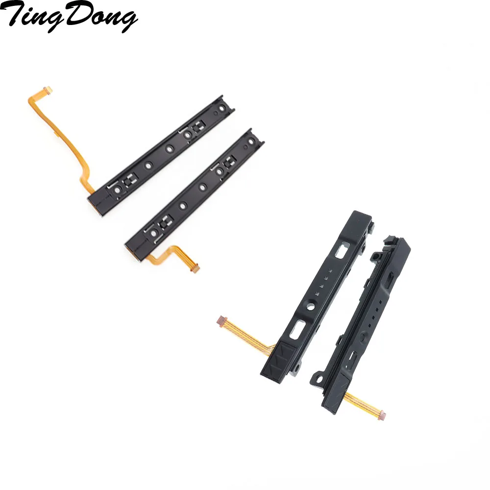 Slitta Lr Originale Sinistra Destra Guida Di Scorrimento Per Nintendo Switch Console Per Ns Joycon Controller Rail Riparazione Usata
