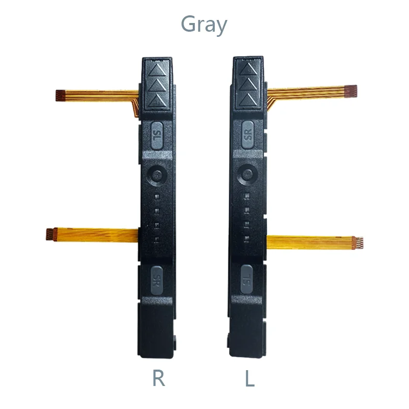 10 Paia Per Switch Joycon Oled Controller Repair Module Slider Rail Con Pulsante Sl Sr E Cavo Flessibile