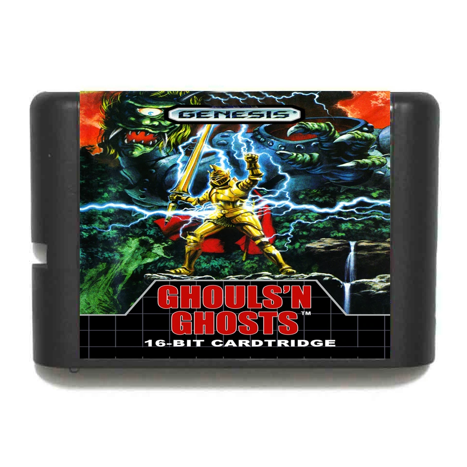 Nuovo Arrivo Ghouls 'N Ghost 16 Bit Md Game Card Per Sega Mega Drive Per Genesis