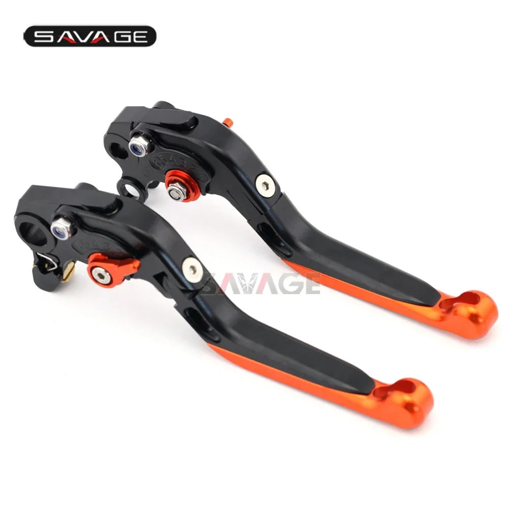 Leva Frizione Freno Per 690 Duke/Smc/R/Supermoto 690 Lc4 Supermoto/ 640 Duke Ii Accessori Moto Pieghevole Estensibile
