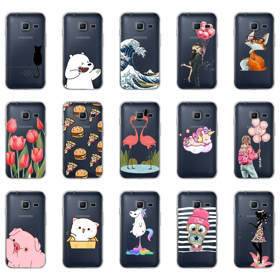 Per Il Caso Di Samsung Galaxy J1 Mini J105F Della Copertura Del Gatto Per Samsung Galaxy Mini Custodia In Silicone Per Samsung J1 Mini 2016 Funda