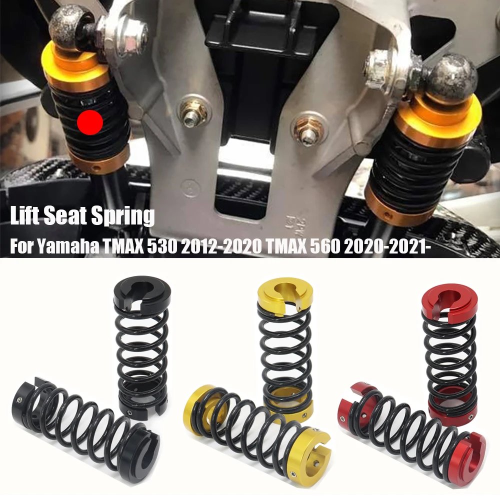 Motorcycle Lift Supports Shock Absorbers Seat Spring Auxiliary Spring For Yamaha Tmax 530 2012-2020 Tmax 560 2020-2021-