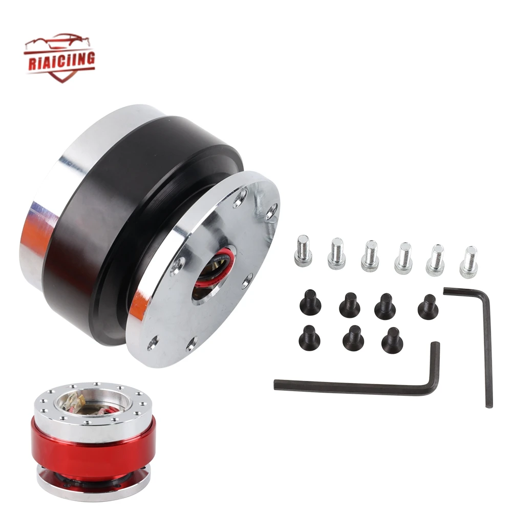 Adattatore Mozzo Volante A Sgancio Rapido A Sfera Kit Boss A Scatto A 6 Fori Per Thrustmaster T500 T300 T-Gt Tx