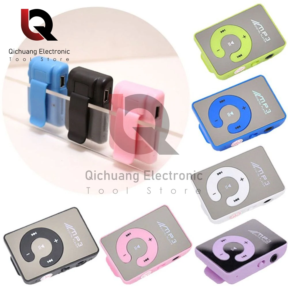 Portatile Mini Clip Usb Lettore Mp3 Walkman Music Media Player Supporta Micro Tf Card Moda Alta Fidelità Mp3 Sport Esterni