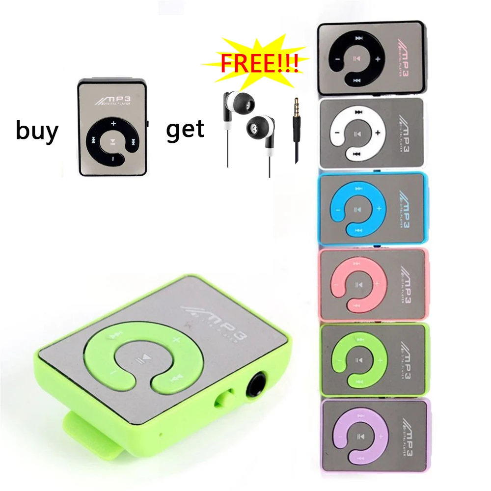 Mini Clip Portatile Lettore Mp3 Usb Micro Tf Card Walkman Music Media Player Per Sport All'Aria Aperta Relax Reading