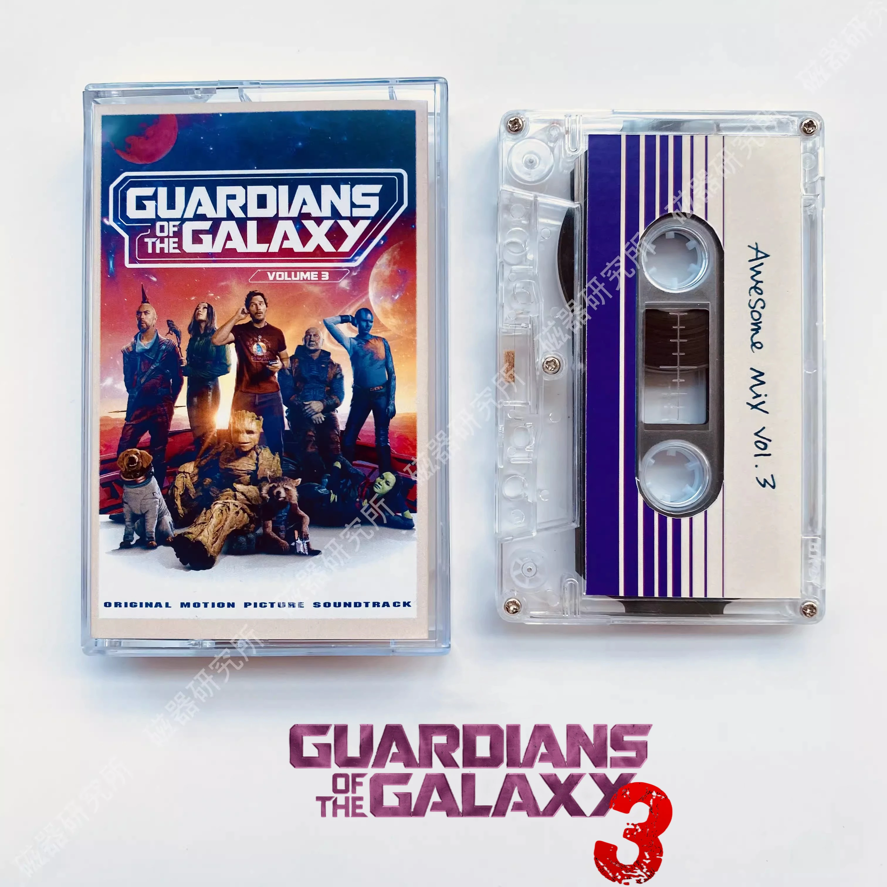 Guardiani Della Galassia 3 Gamora Star-Lord Groot Nebula Music Tapes Cosplay Soundtracks Box Cassette Walkman Tape Collection