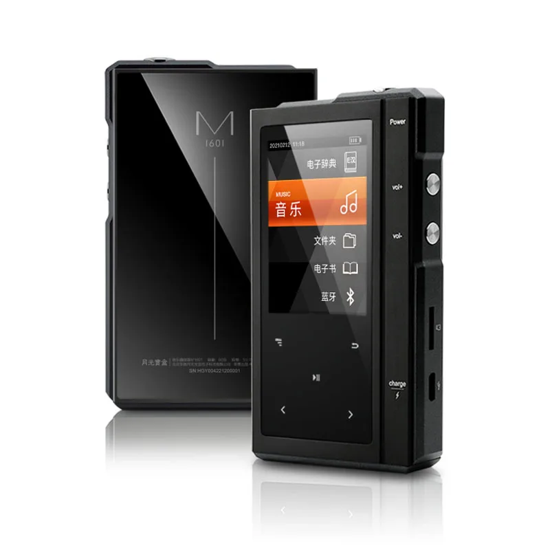Febbre Hifi Lossless Music Player Grande Schermo Touch Bluetooth 5.0 Mp3 Walkman Supporta Radio Fm E Riproduzione Video Doppia Uscita